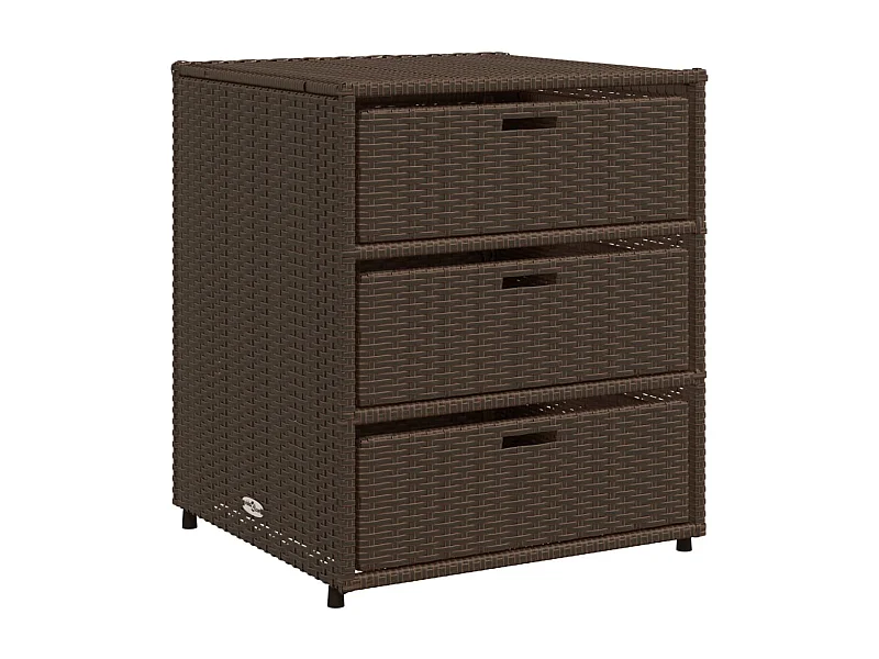 Holiday  Tuinkast 55x59x69 cm poly rattan bruin