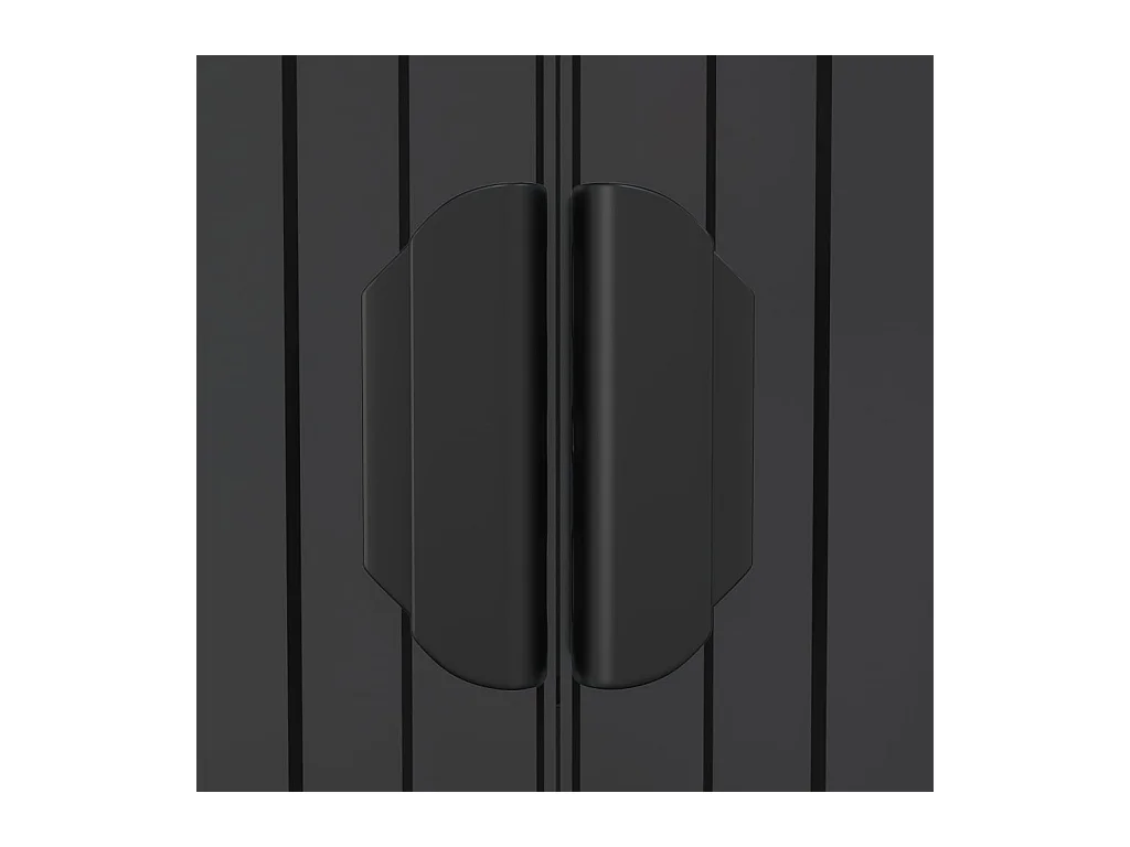 Garden Furniture -  Abri de jardin Anthracite 192x191x223 cm Acier galvanisé