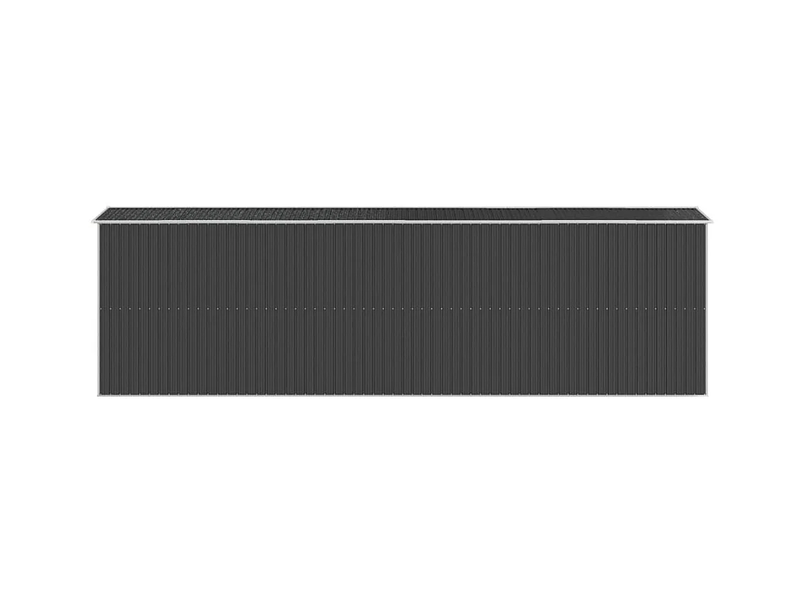 Garden Furniture -  Abri de jardin Anthracite 192x689x223 cm Acier galvanisé