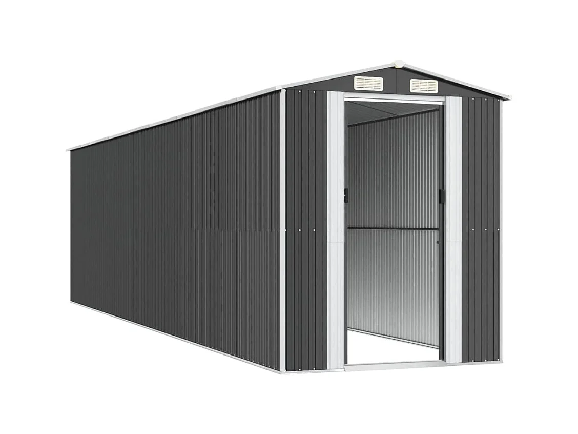 Garden Furniture -  Abri de jardin Anthracite 192x772x223 cm Acier galvanisé