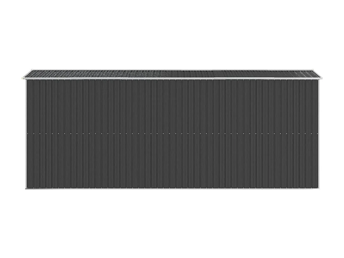 Garden Furniture -  Abri de jardin Anthracite 192x523x223 cm Acier galvanisé
