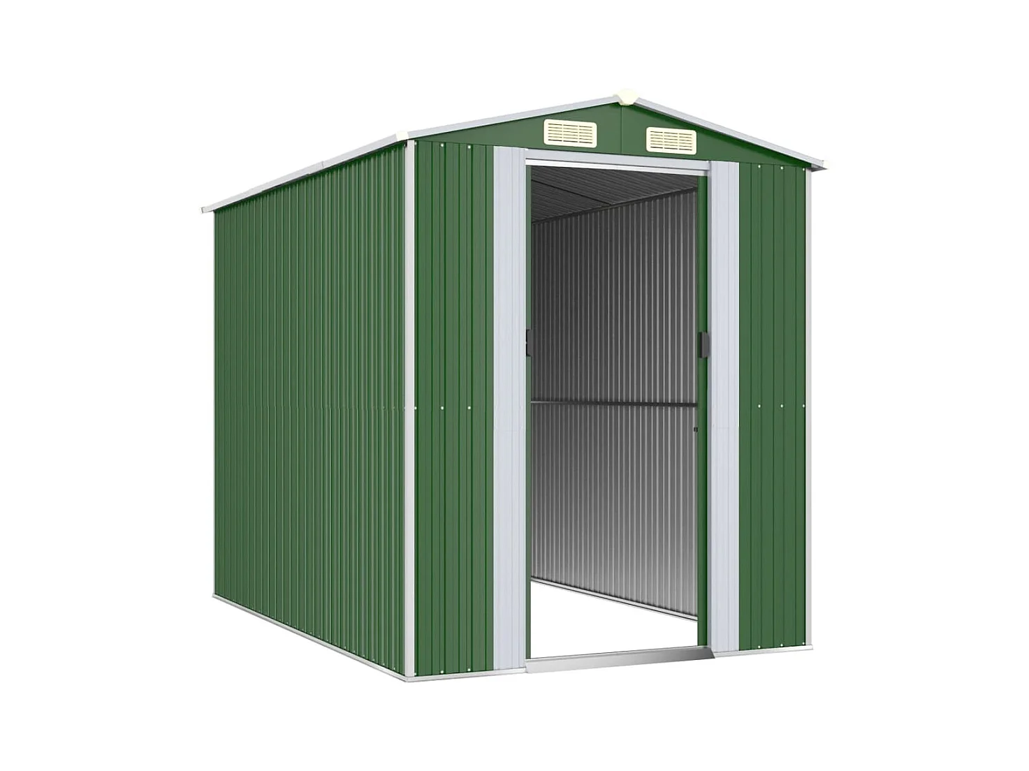 Garden Furniture -  Abri de jardin Vert 192x274x223 cm Acier galvanisé