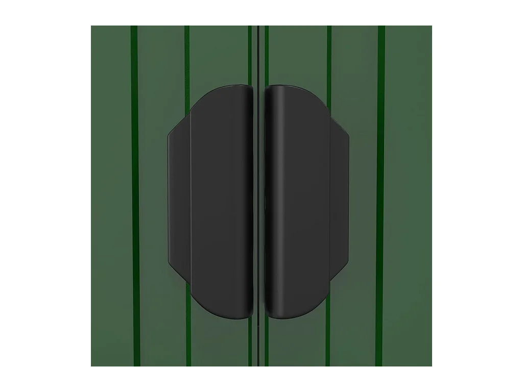 Garden Furniture -  Abri de jardin Vert 192x357x223 cm Acier galvanisé