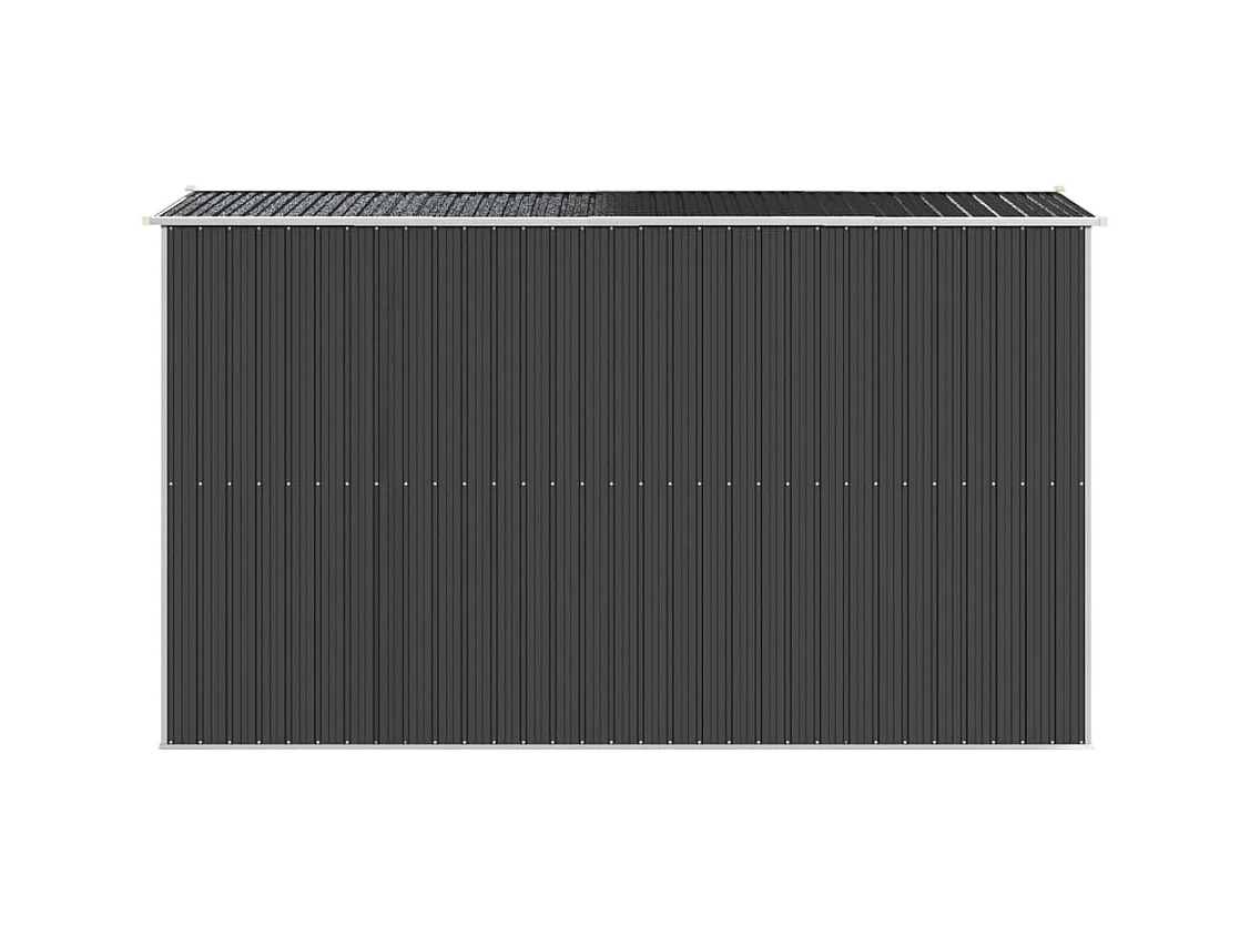 Garden Furniture -  Abri de jardin Anthracite 192x357x223 cm Acier galvanisé
