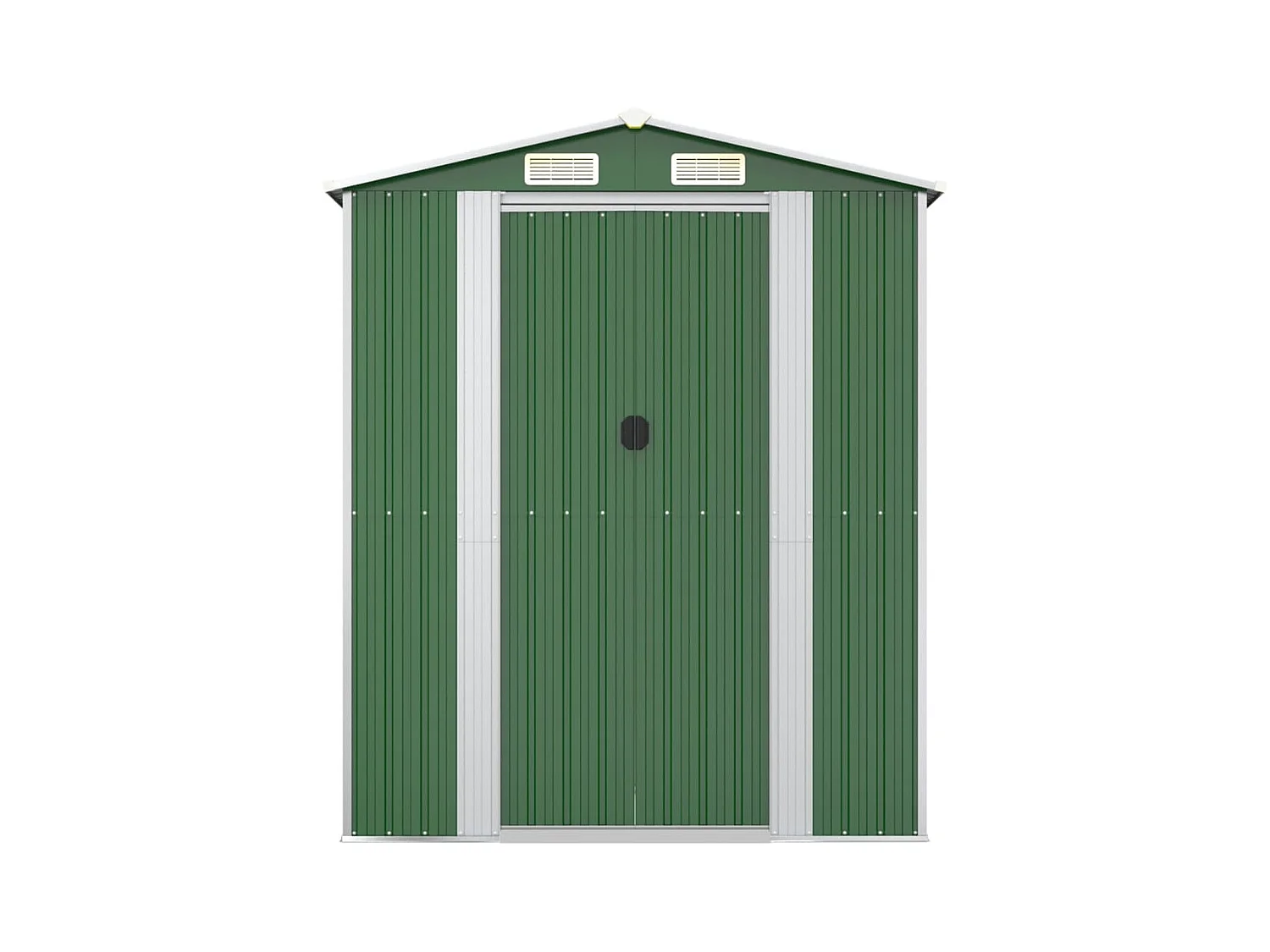 Garden Furniture -  Abri de jardin Vert 192x606x223 cm Acier galvanisé