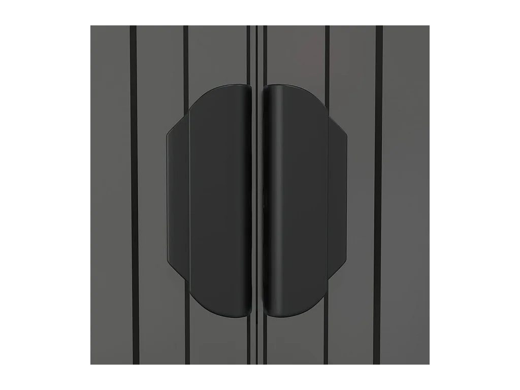 Garden Furniture -  Abri de jardin Gris clair 192x357x223 cm Acier galvanisé