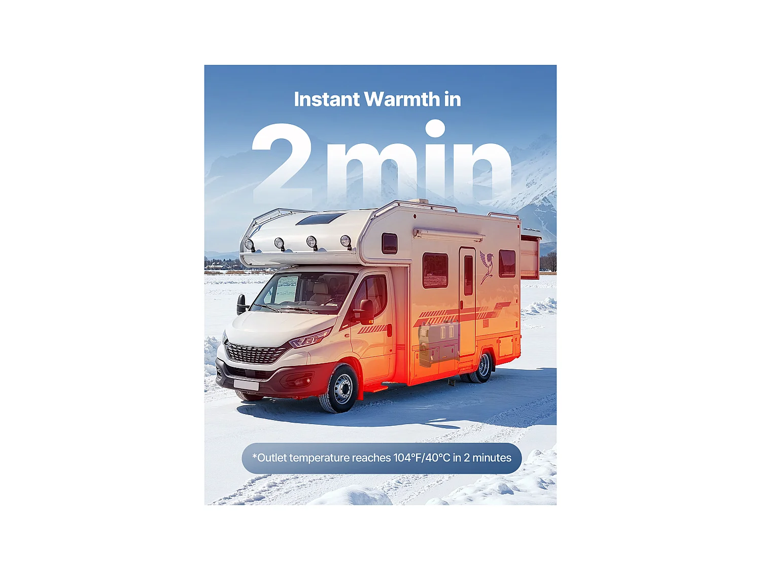 Dieselheizung SucceBuy 8 kW DC 12 V/24 V, Diesel-Luftheizung für Standheizung, Tragbar All-in-One, mit Fernbedienung und LCD-Bildschirm