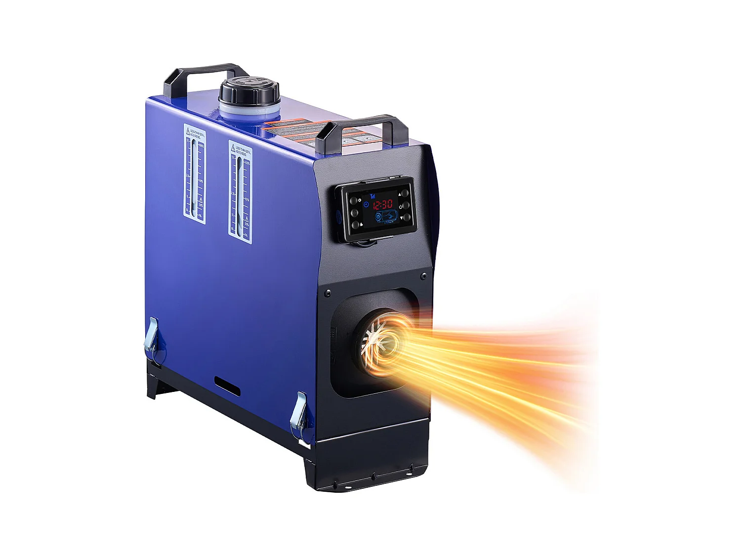 Dieselheizung SucceBuy 8 kW DC 12 V/24 V, Diesel-Luftheizung für Standheizung, Tragbar All-in-One, mit Fernbedienung und LCD-Bildschirm