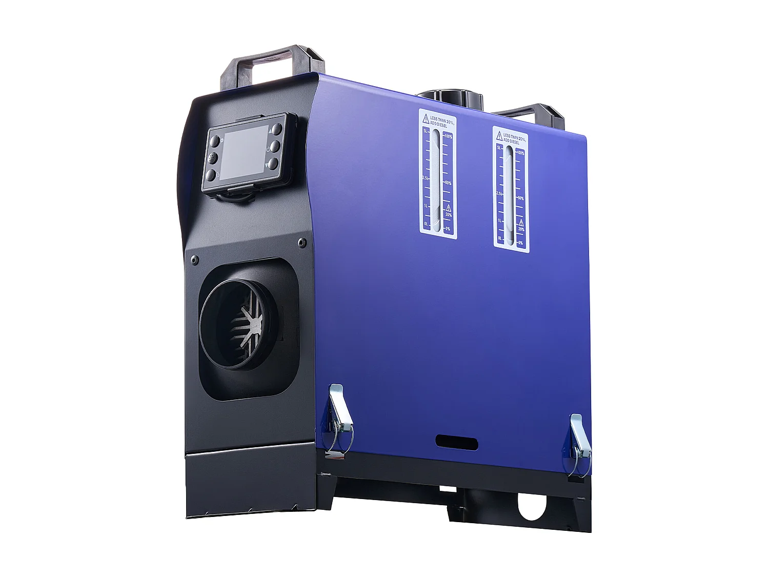 Chauffage Diesel SucceBuy 8 kW DC 12 V/24 V, Réchauffeur d'Air Diesel pour Stationnement, Portable Tout-en-Un, avec Télécommande et Écran LCD