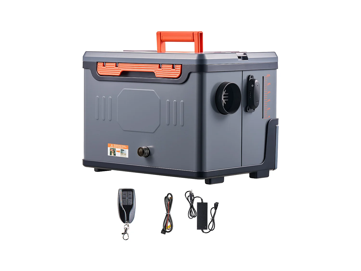 Dieselheizung SucceBuy 8 kW DC 12 V/24 V, Diesel-Luftheizung für Standheizung, Tragbar, mit Bluetooth-App-Steuerung, für LKW