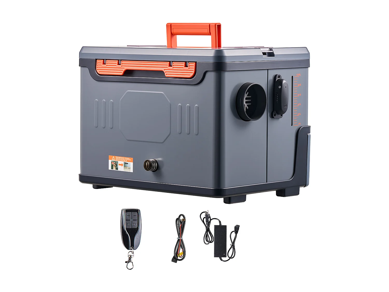 Dieselverwarmer SucceBuy 8 kW DC 12 V/24 V, Diesel Luchtverwarmer voor Stook, Draagbaar, met Bluetooth App Besturing, voor Truck