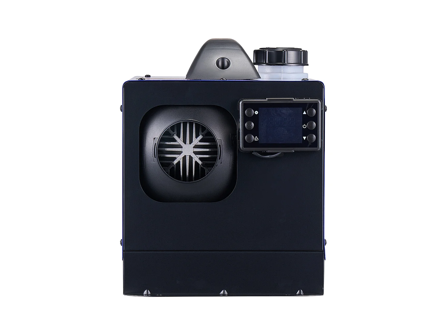 Calentador Diésel SucceBuy 8 kW DC 12 V/24 V, Calentador de Aire Diésel para Estacionamiento, Portátil Todo-en-Uno, con Mando a Distancia y Pantalla LCD, Azul