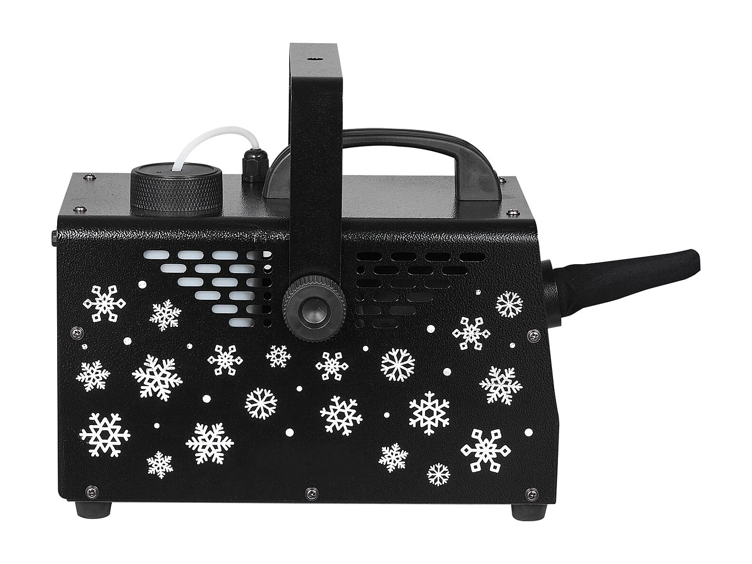 Machine à Neige SucceBuy 900 W, Machine à Flocons de Neige Artificielle Portative Suspendue, avec Lumière Ambiante, Télécommande sans Fil, Réservoir 1 L