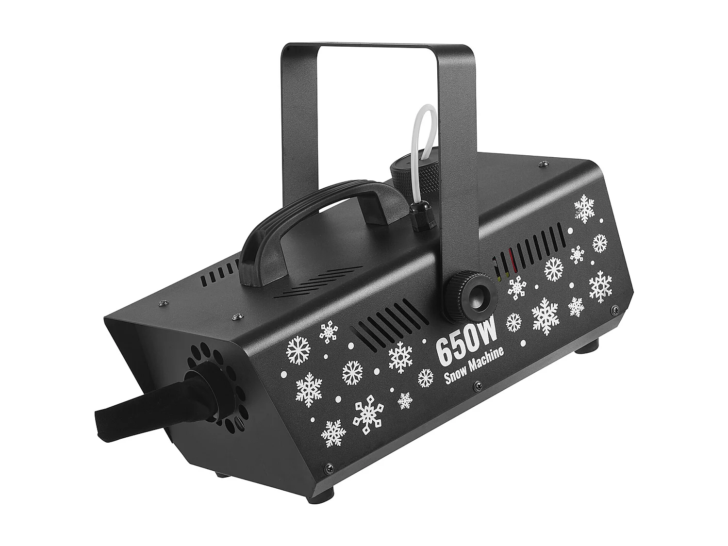 Maszyna do Śniegu SucceBuy, 650 W, Przenośny Wiszący Sztuczny Płatkośnieżarka, z Przenośną Rączką, dla DJ, Imprezy Świąteczne, Efekt Sceniczny