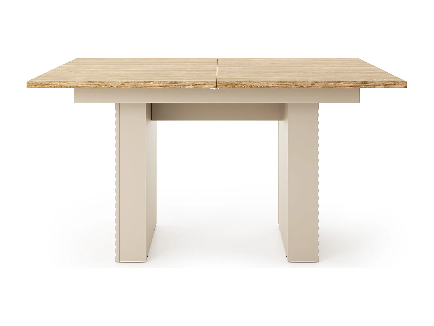 MINIO go for it, Stół do jadalni LITA 6, rozkładany, dąb olejowany/kaszmir