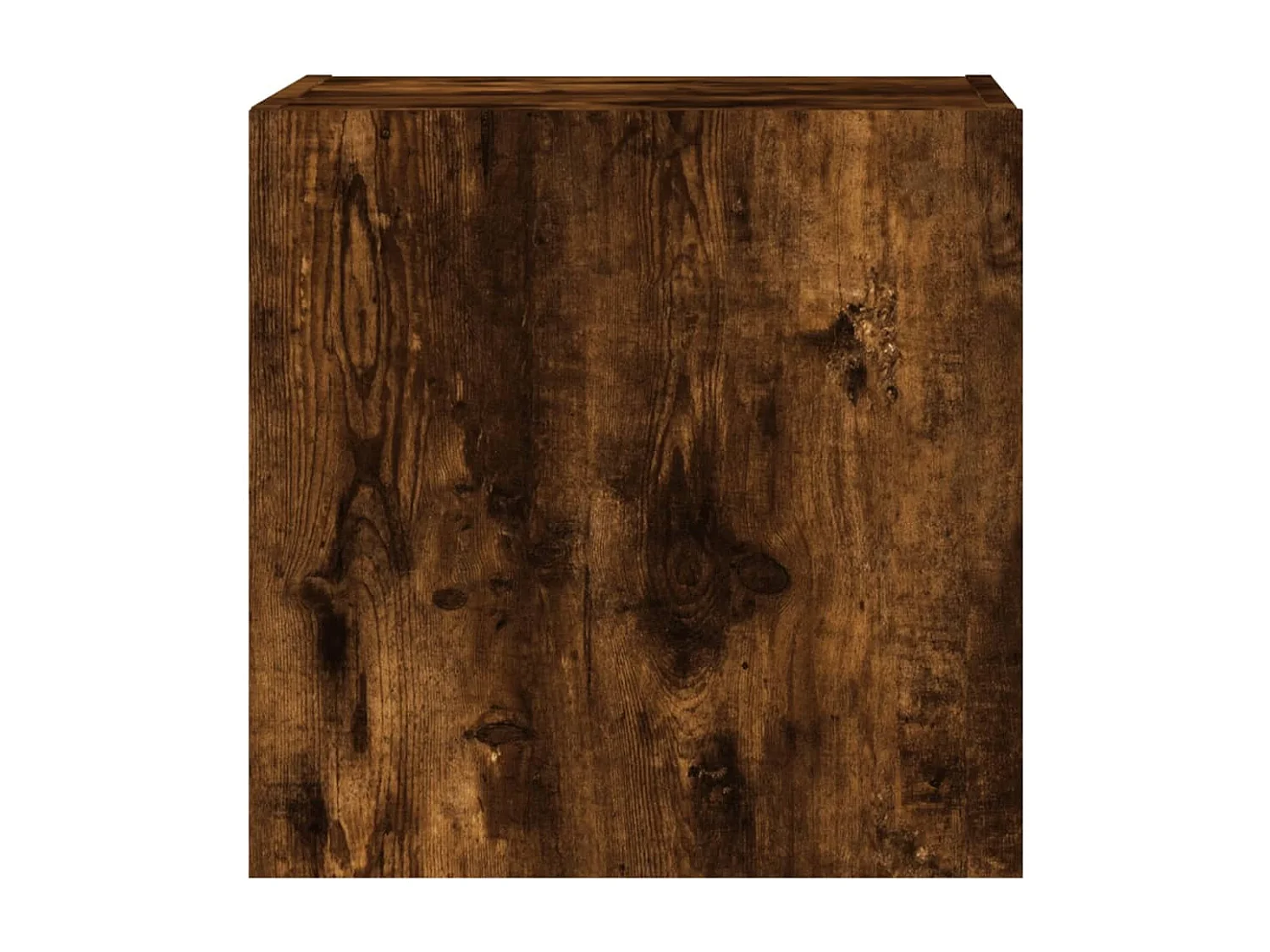 Chaffee  Meuble TV mural chêne fumé 40,5x30x40 cm bois d'ingénierie