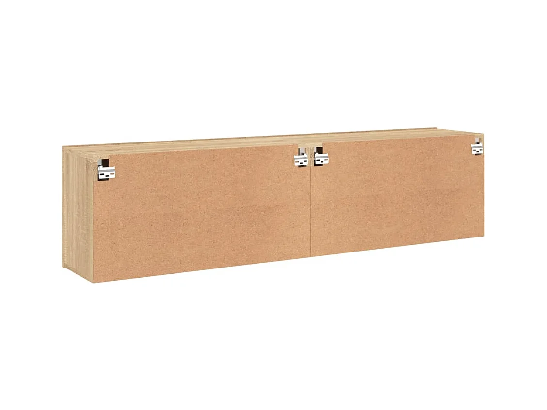 American Canyon  Meubles TV muraux 2 pcs chêne sonoma 80x30x41 cm