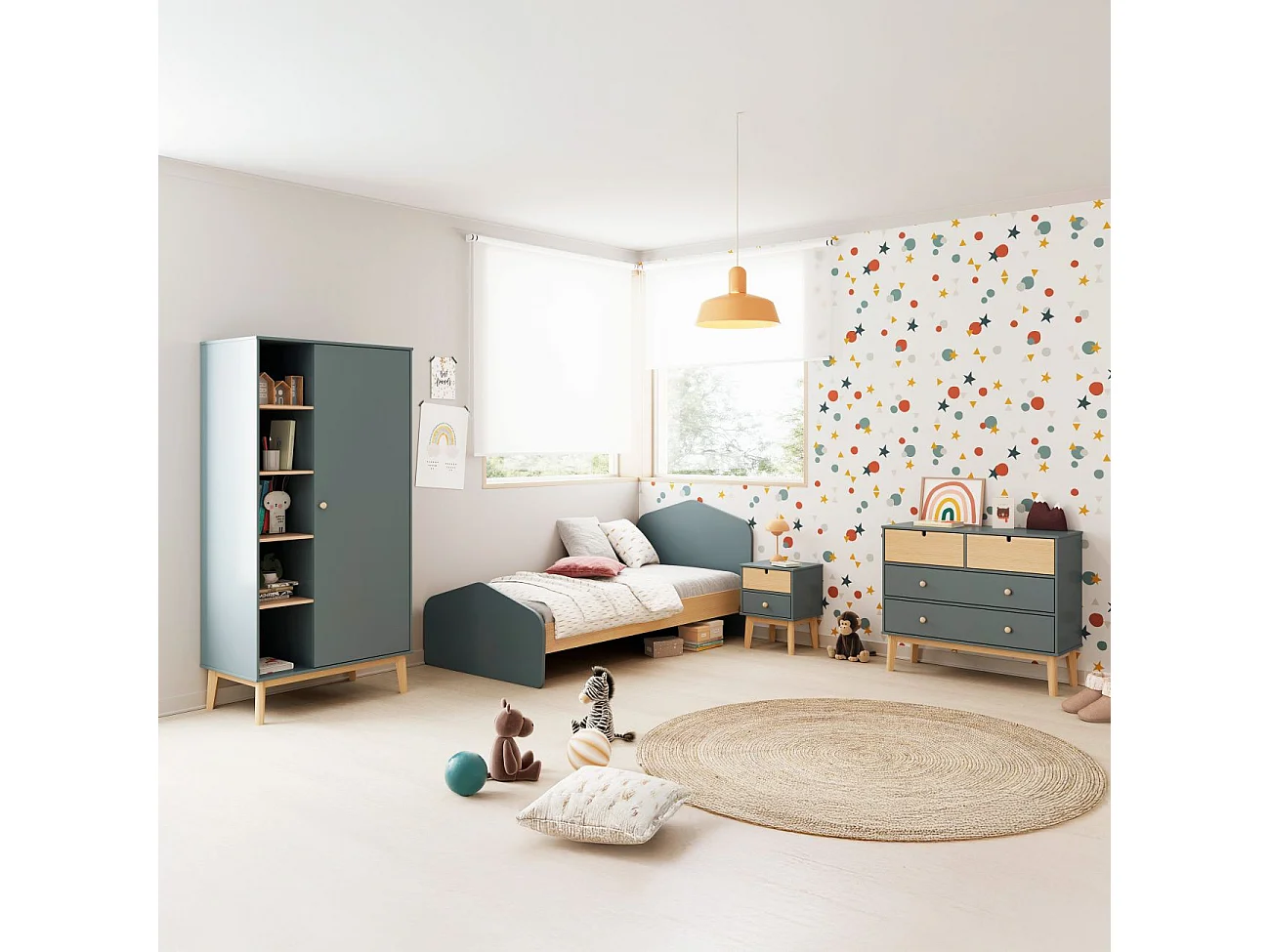 Mesa de cabeceira Misty Cloud