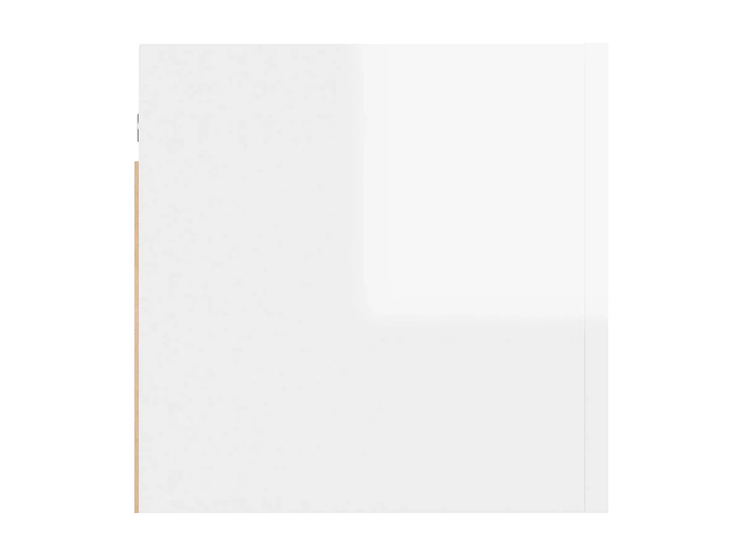 Ahakista  Tv-wandmeubel 30,5x30x30 cm hoogglans wit