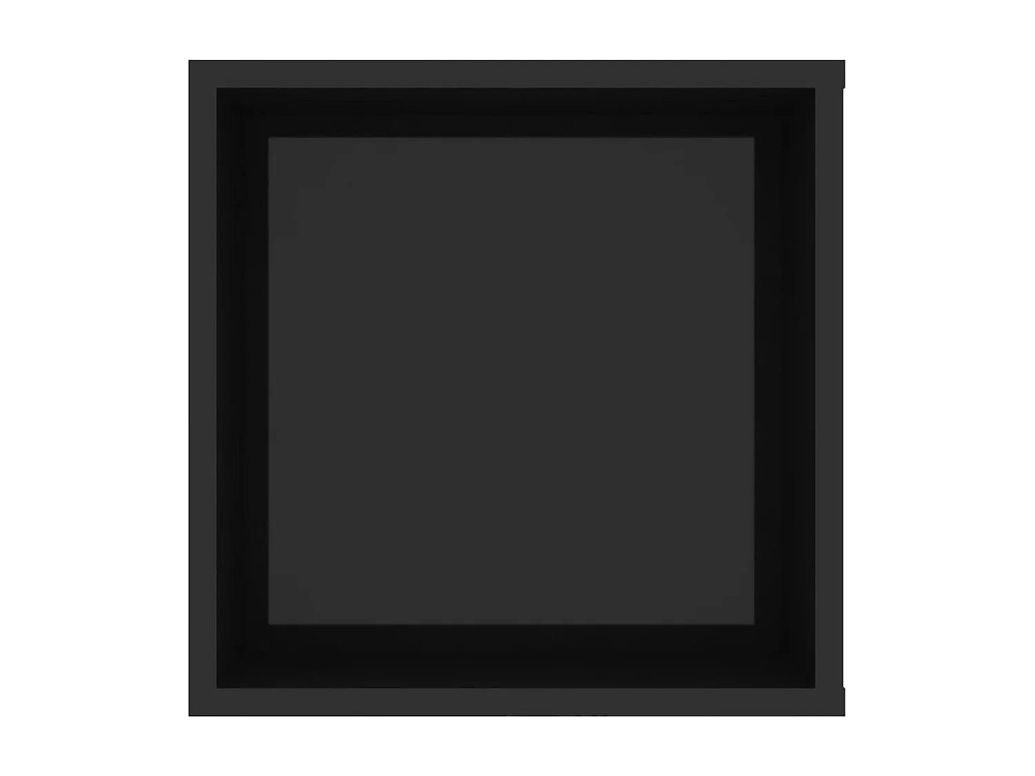 Ryno  Tv-wandmeubel 102x35x35 cm bewerkt hout hoogglans zwart