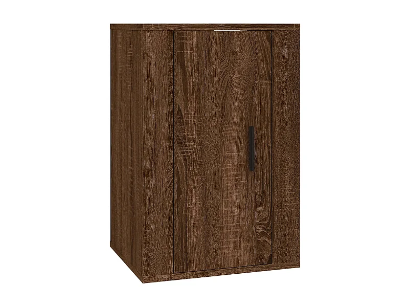 Murk  Mueble para TV de pared roble marrón 40x34,5x60 cm