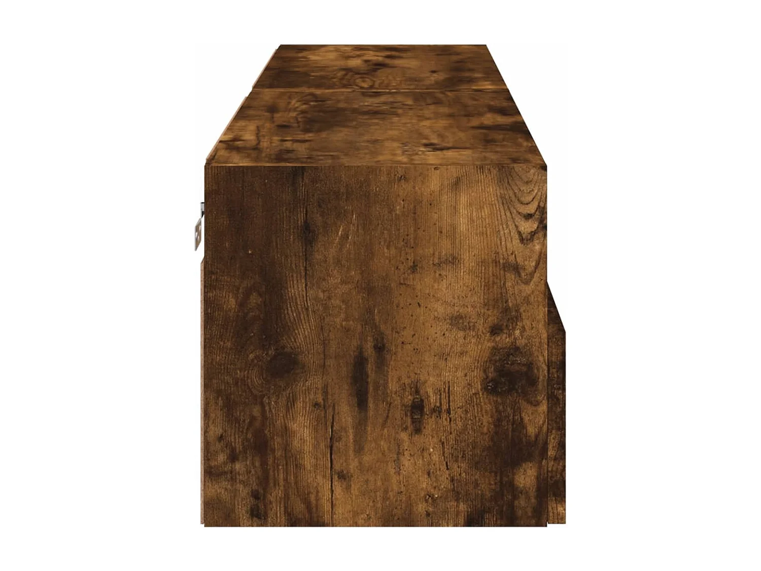 Sil  Muebles de pared para TV 2 uds madera roble ahumado 60x30x30 cm