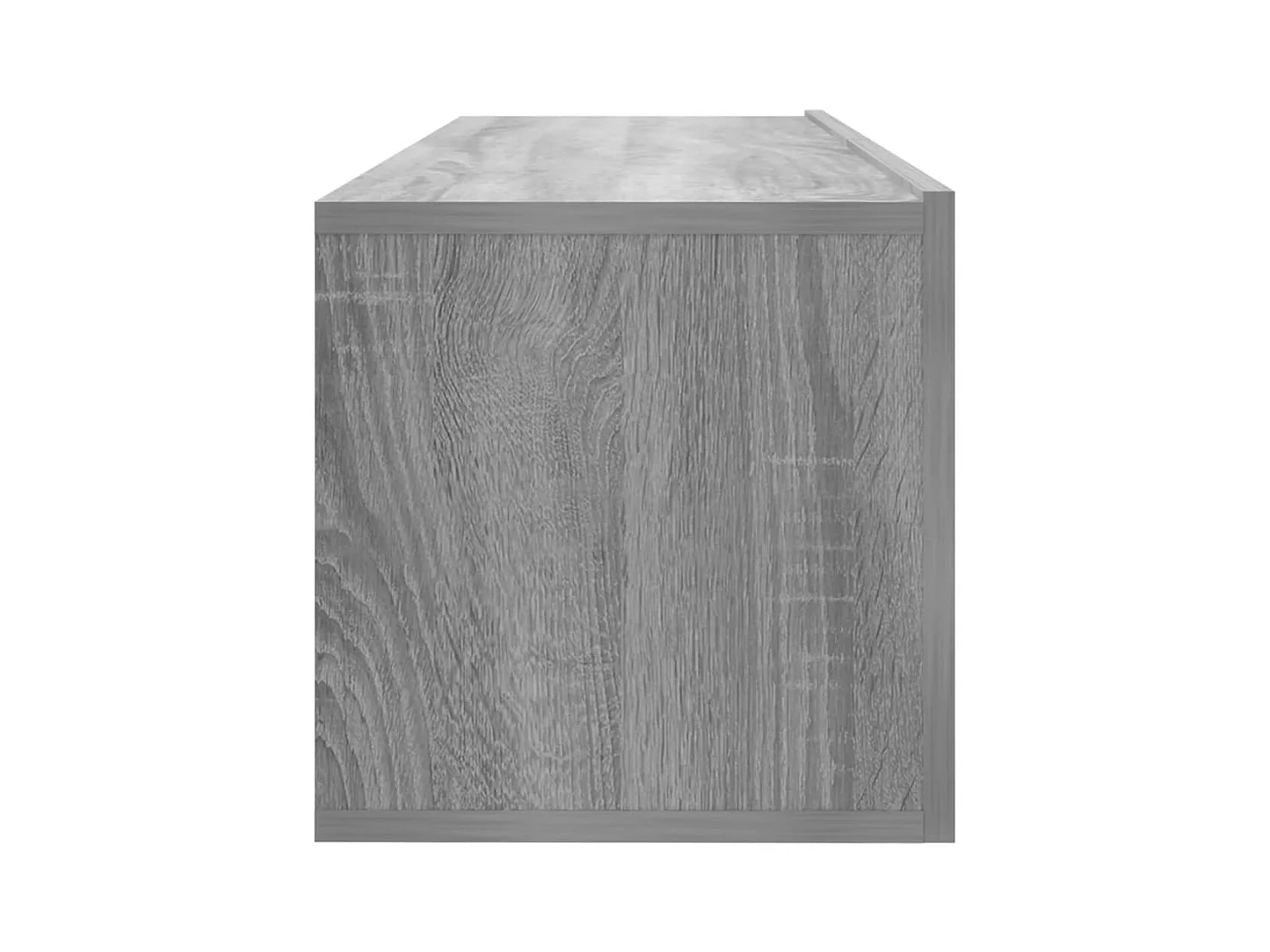 Mitchel  Armoire murale TV Sonoma gris 100x30x30 cm Bois d'ingénierie