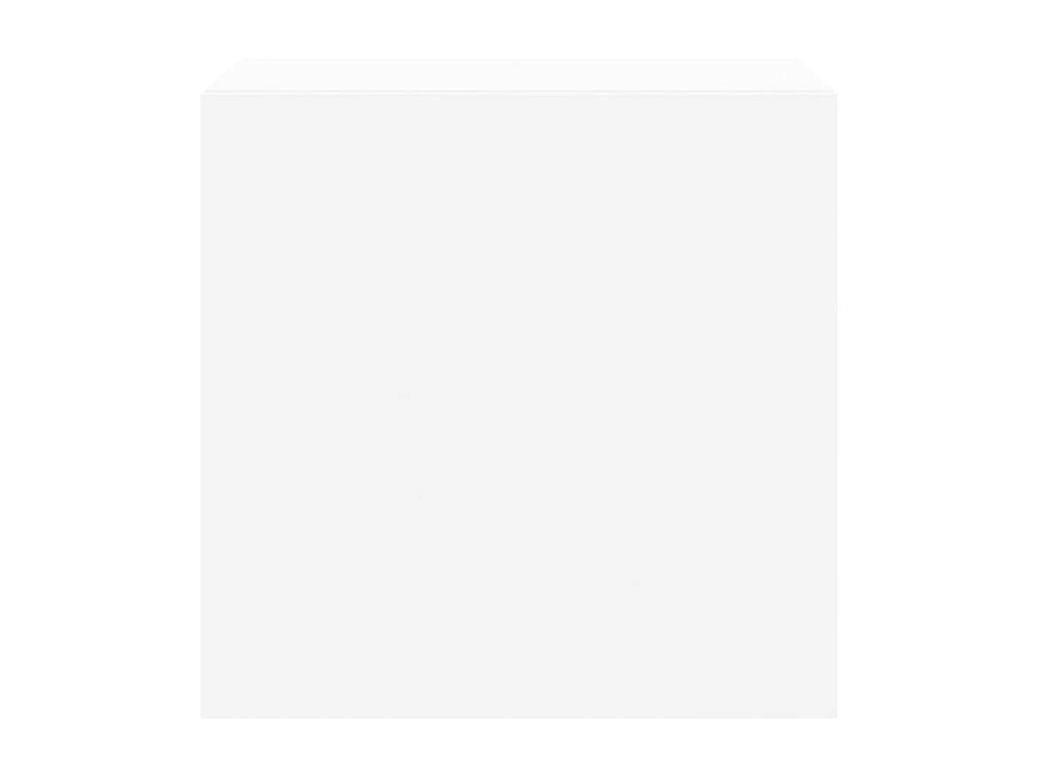 Gerben  Tv-wandmeubelen met LED-verlichting 2 st 40,5x35x40 cm wit