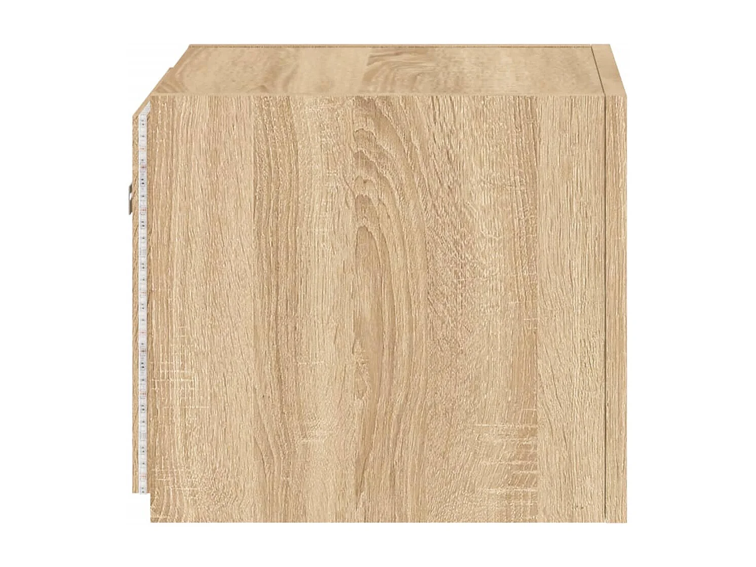 Gerben  Tv-wandmeubel met LED-verlichting 30,5x35x30 cm sonoma eiken