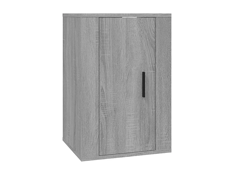 Murk  Mueble para TV de pared gris Sonoma 40x34,5x60 cm