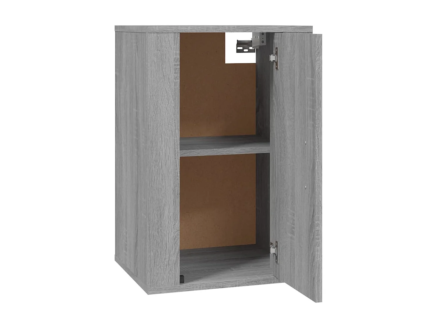 Murk  Tv-wandmeubel 40x34,5x60 cm grijs sonoma eikenkleurig