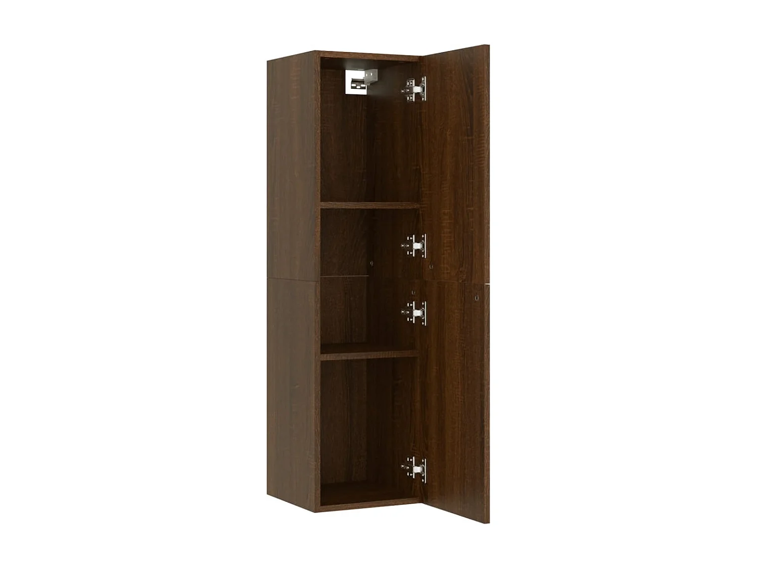 Hoeselt  Tv-wandmeubel 30,5x30x110 cm bruin eikenkleur