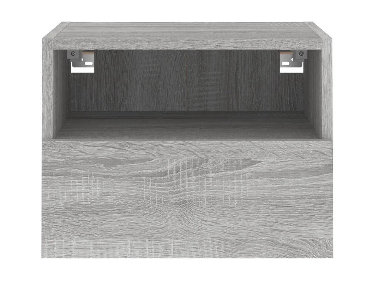 Sil  Mueble de pared TV madera de ingeniería gris Sonoma 40x30x30 cm