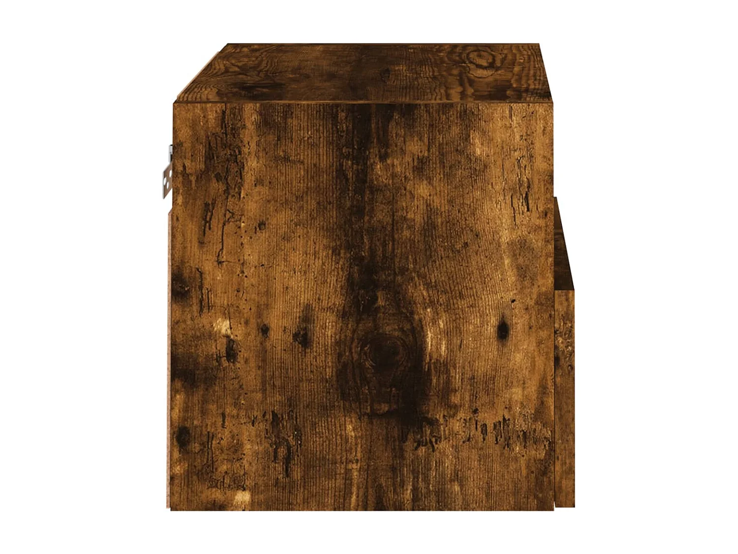 Sil  Tv-wandmeubel 40x30x30 cm bewerkt hout gerookt eikenkleurig