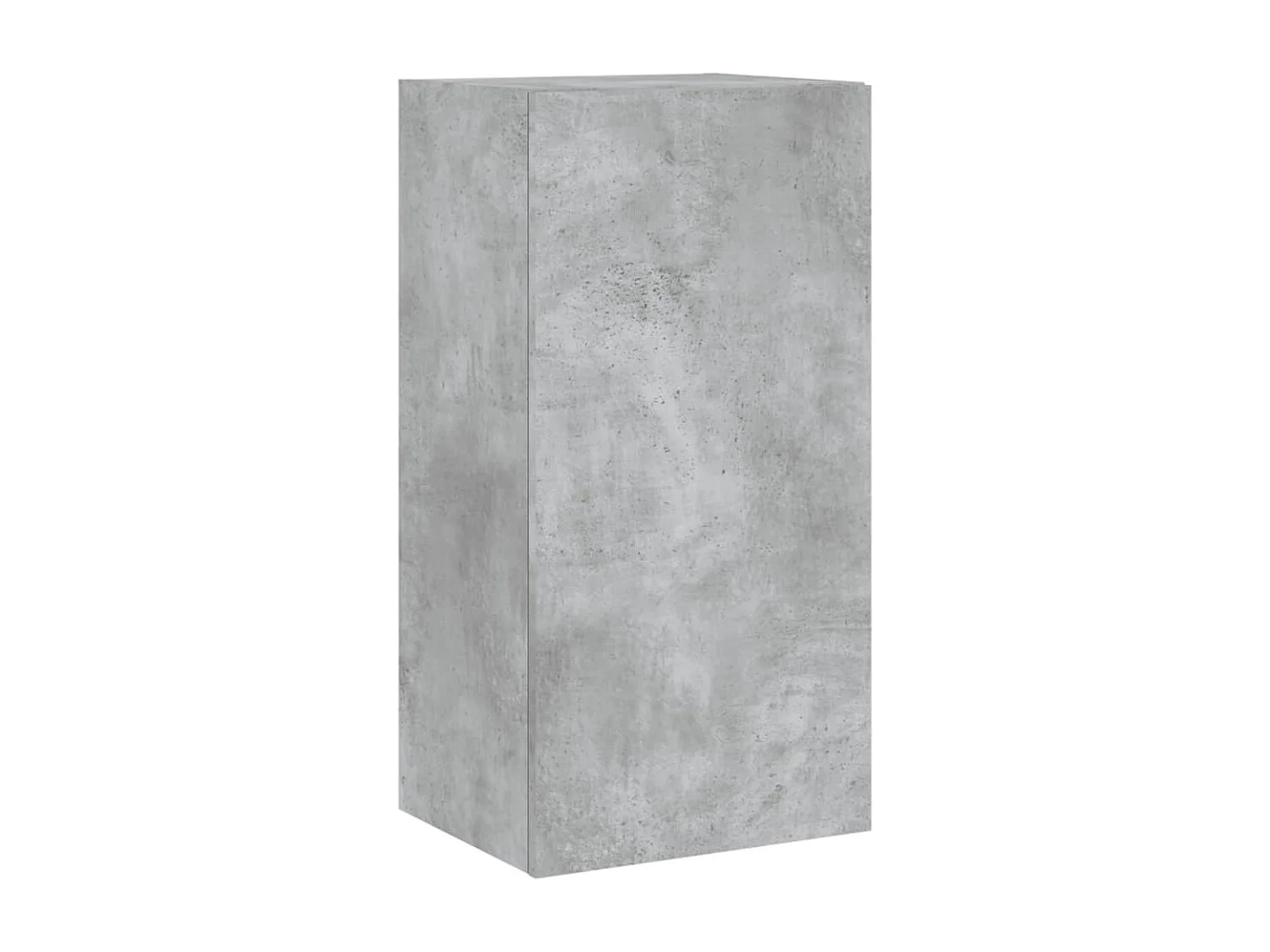 Gerben  Tv-wandmeubel met LED-verlichting 40,5x35x80 cm betongrijs