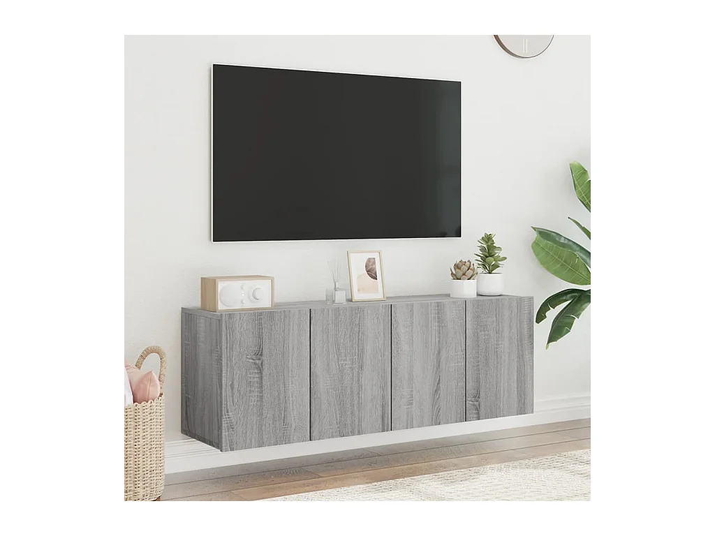 American Canyon  Meubles TV muraux 2 pcs sonoma gris 60x30x41 cm