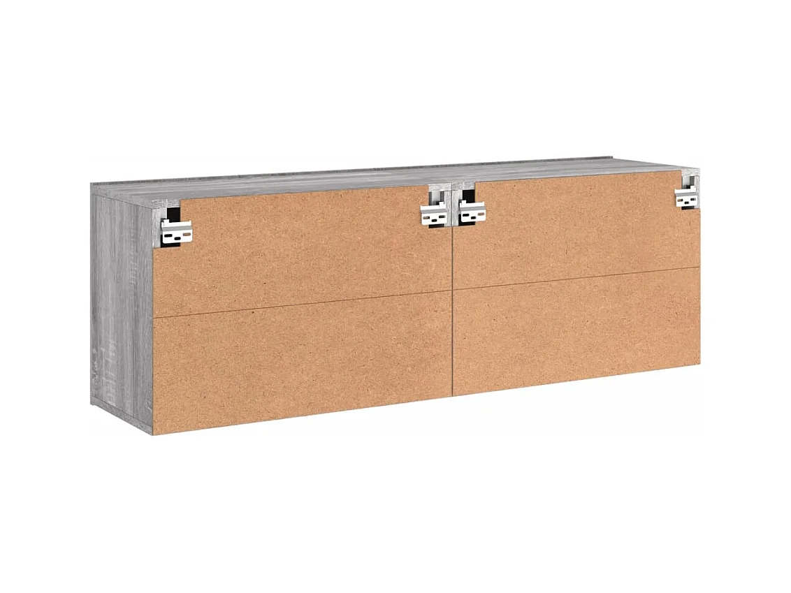 American Canyon  Meubles TV muraux 2 pcs sonoma gris 60x30x41 cm