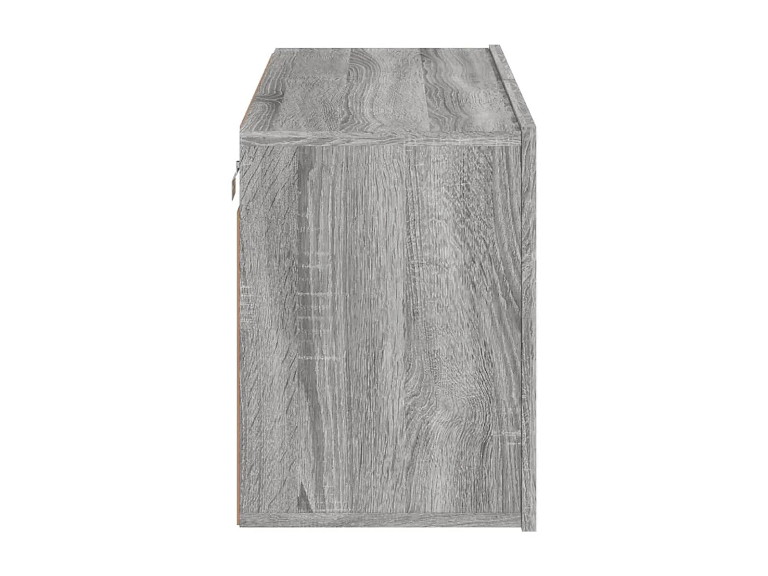 American Canyon  Meuble TV mural sonoma gris 80x30x41 cm