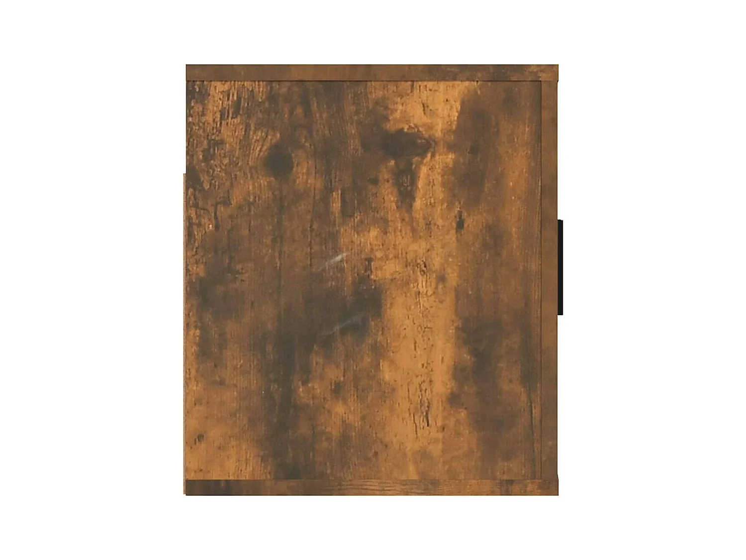 Murk  Meuble TV mural Chêne fumé 80x34,5x40 cm