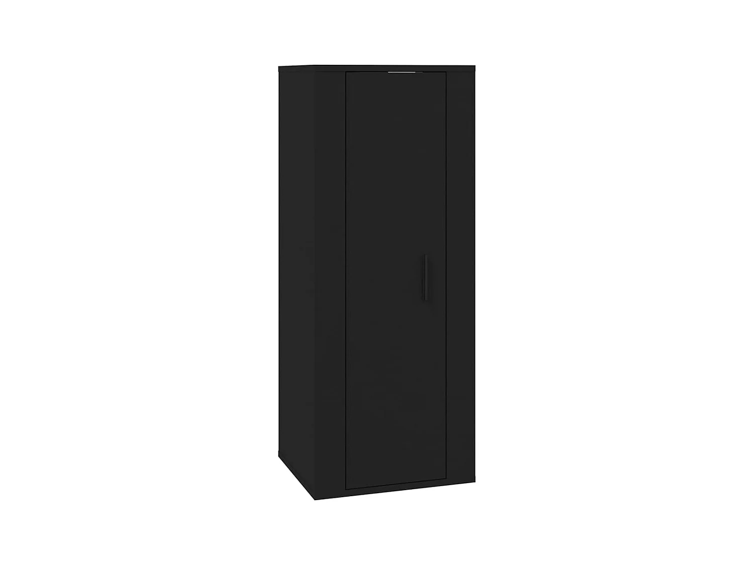 Murk  Mueble para TV de pared negro 40x34,5x100 cm