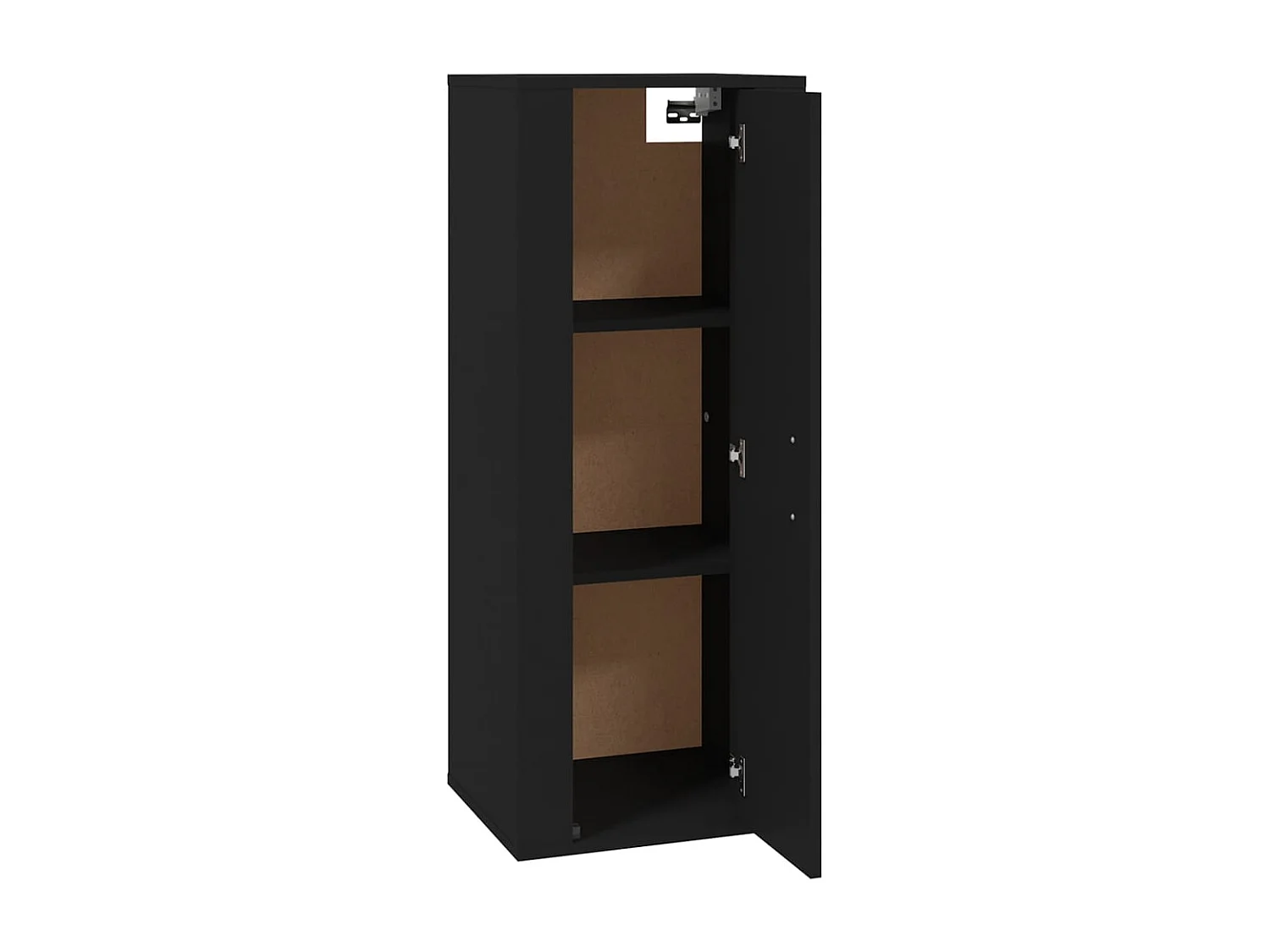 Murk  Mueble para TV de pared negro 40x34,5x100 cm