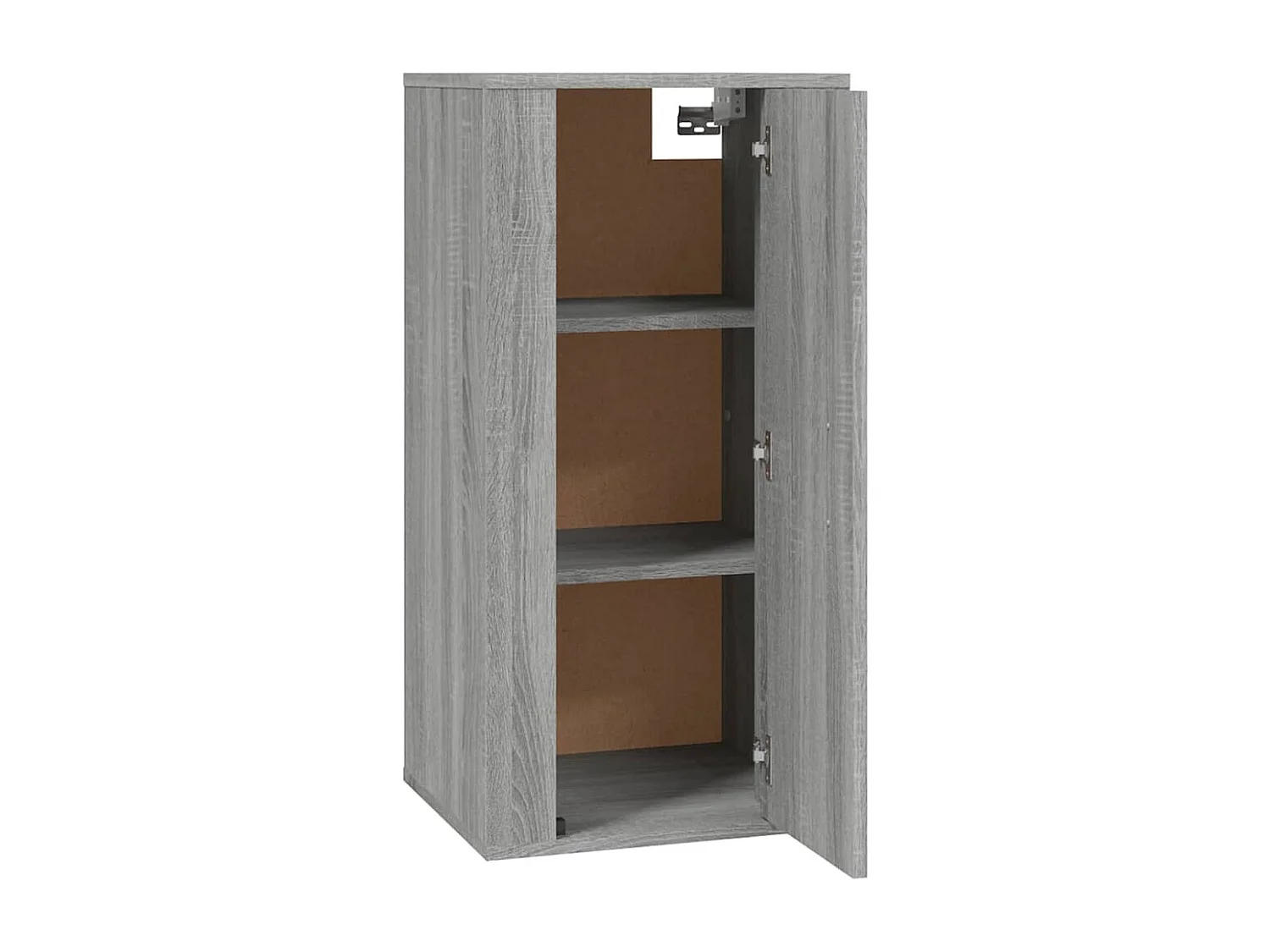 Murk  Meuble TV mural Sonoma gris 40x34,5x80 cm