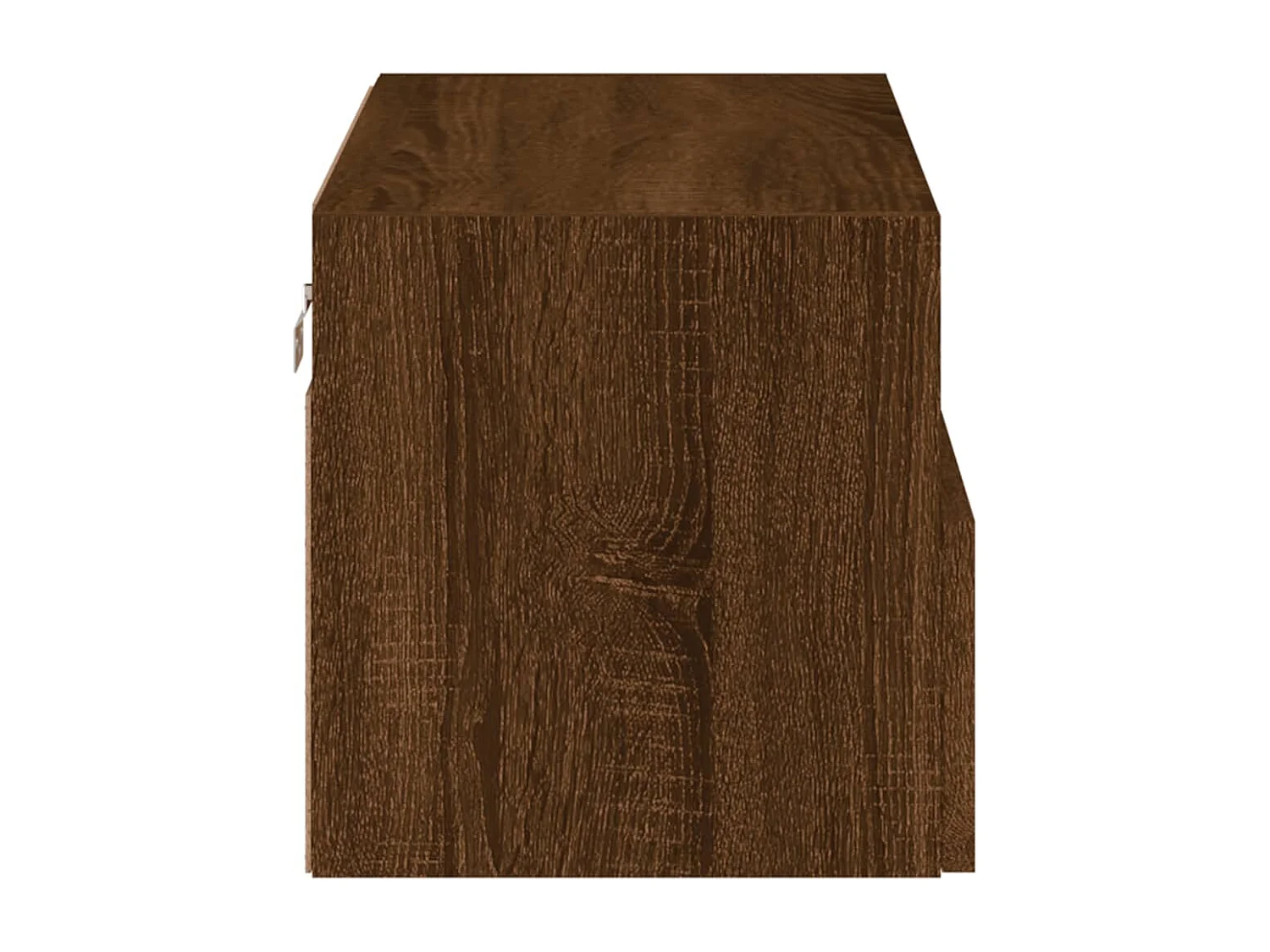 Sil  Tv-wandmeubel 60x30x30 cm bewerkt hout bruin eikenkleur