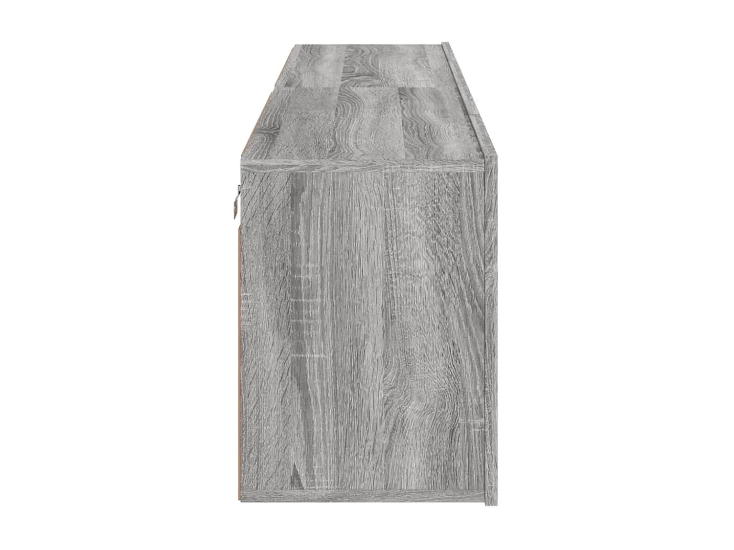 American Canyon  Tv-meubels 2 st wandgemonteerd 80x30x41 cm grijs sonoma eiken