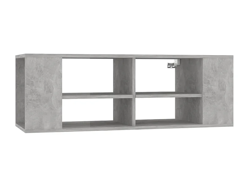Ryno  Tv-wandmeubel 102x35x35 cm bewerkt hout betongrijs