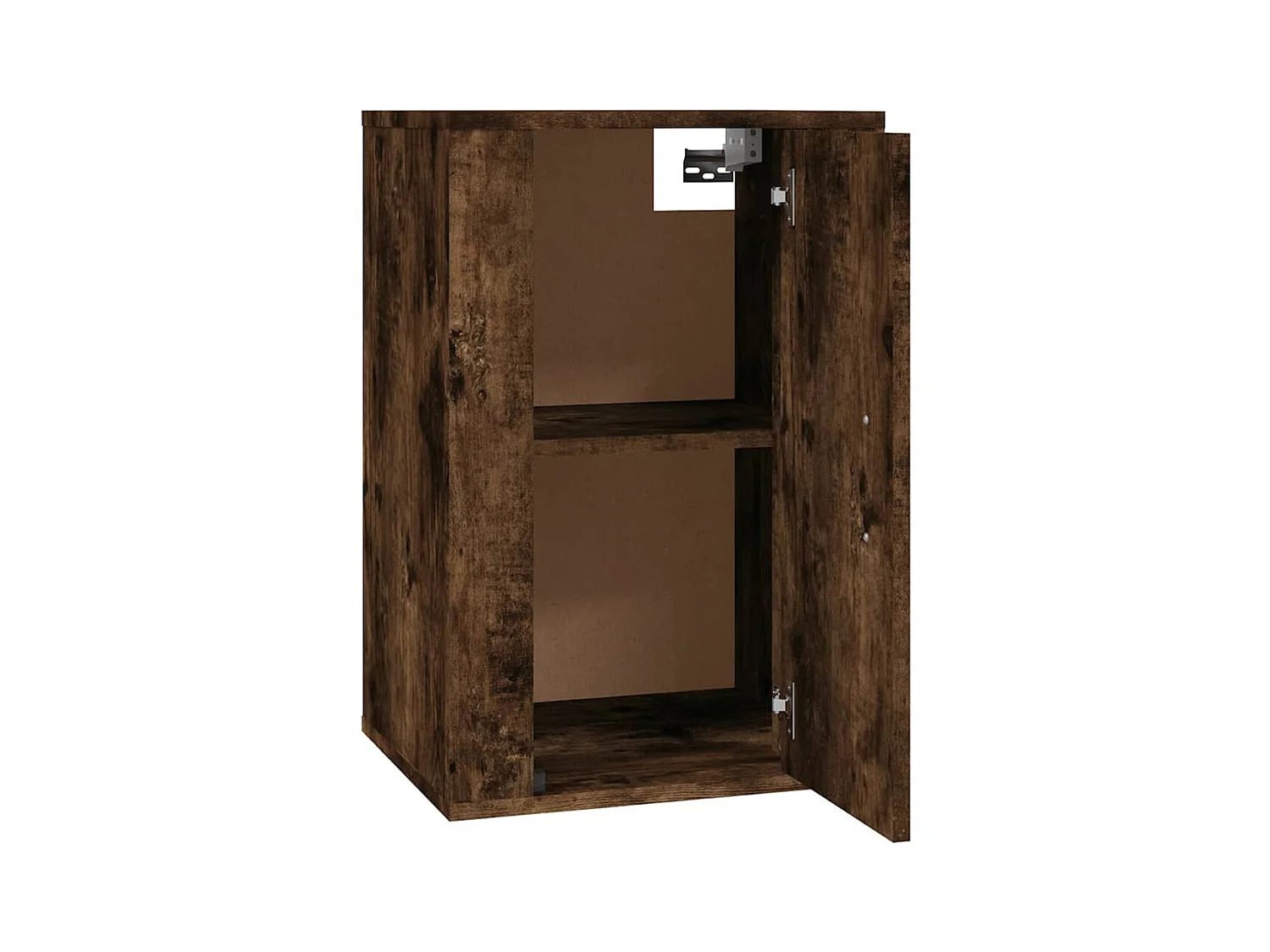 Murk  Muebles para TV de pared 2 uds roble ahumado 40x34,5x60 cm