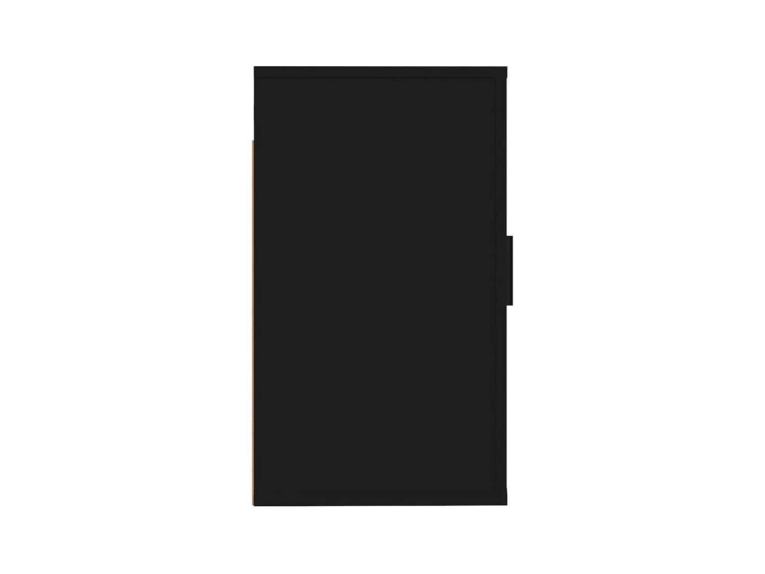 Murk  Mueble para TV de pared negro 40x34,5x60 cm