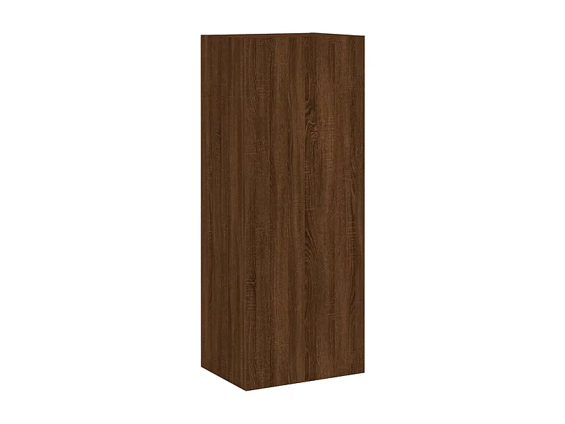 Chaffee  Mueble de TV de pared madera marrón roble 40,5x30x102 cm