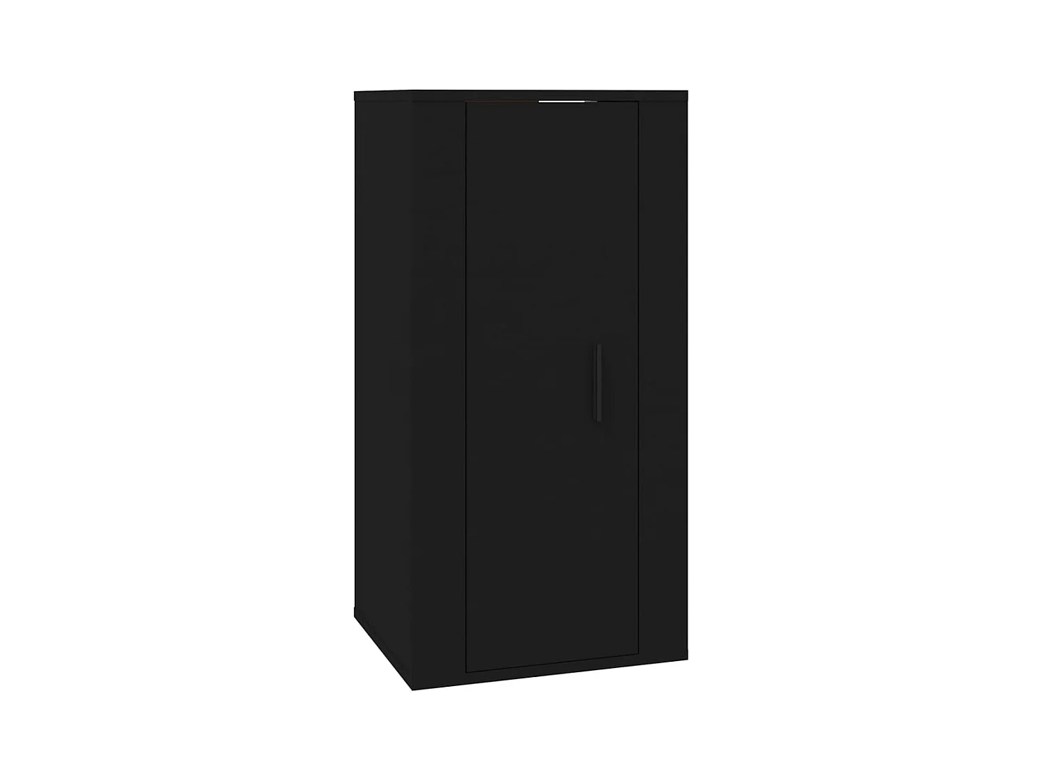 Murk  Meuble TV mural Noir 40x34,5x80 cm