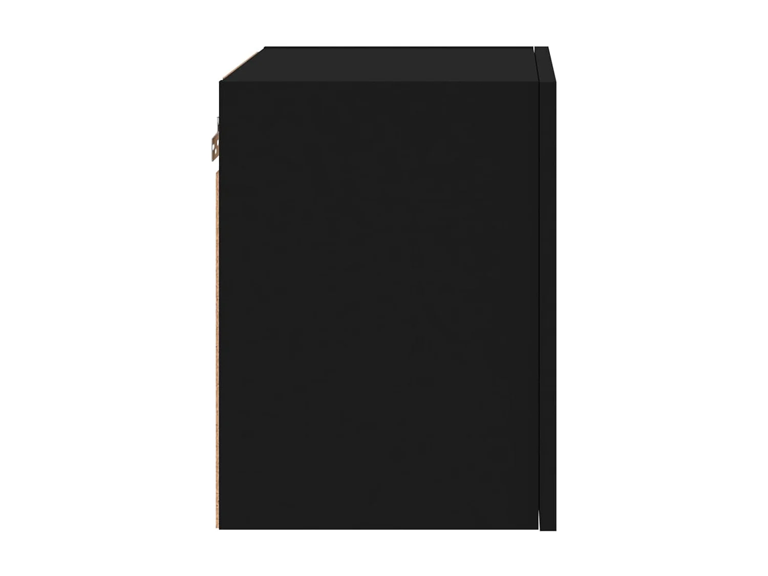 Chaffee  Meubles TV muraux 2 pcs noir 40,5x30x40 cm bois d'ingénierie